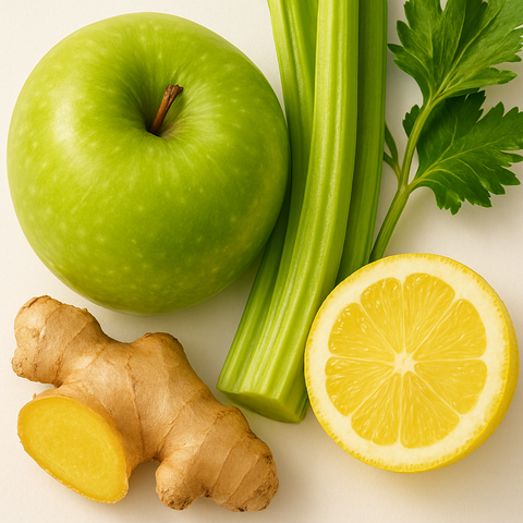 02 Green Apple, Celery, Lemon & Ginger